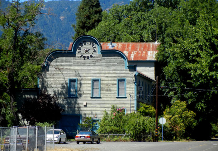 The old hotel in downtown Covelo