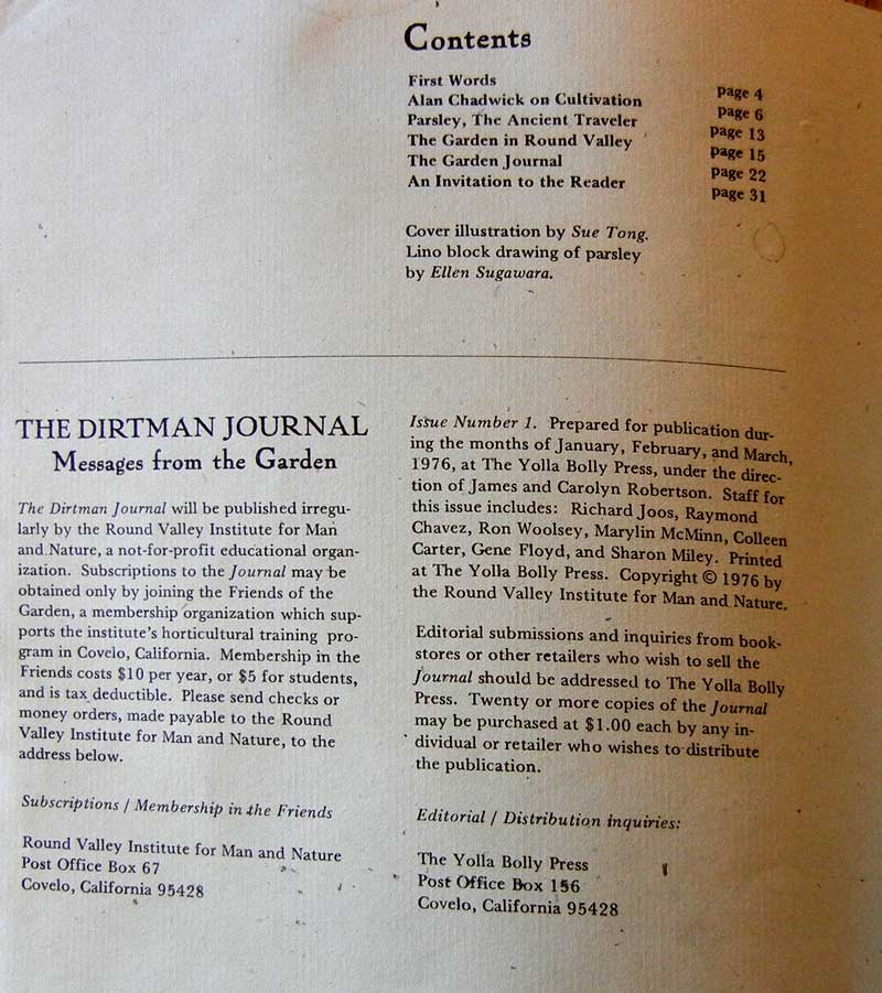 Dirtman Journal, page 2