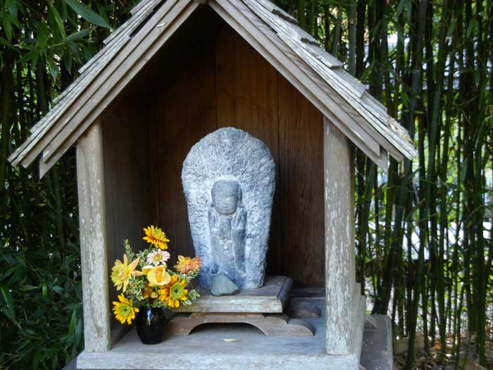 Another Buddha shrine in the formal garden area