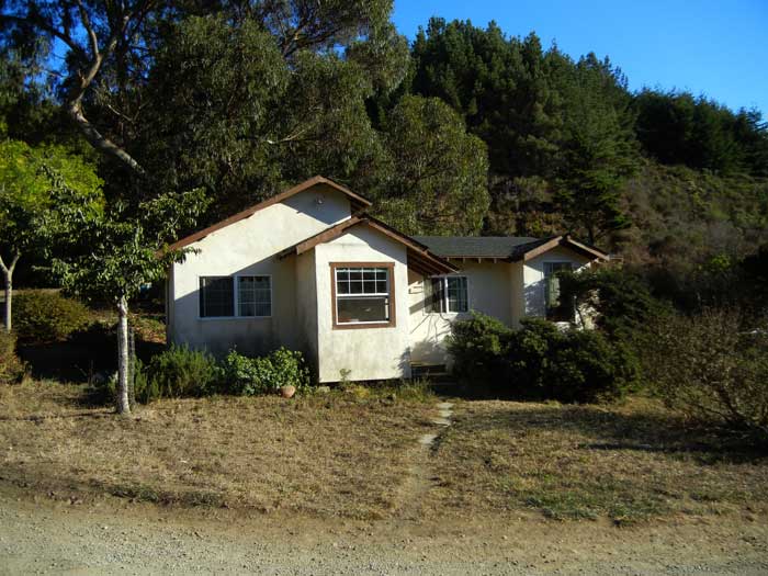 The cottage of the head gardener at Green Gulch Farm