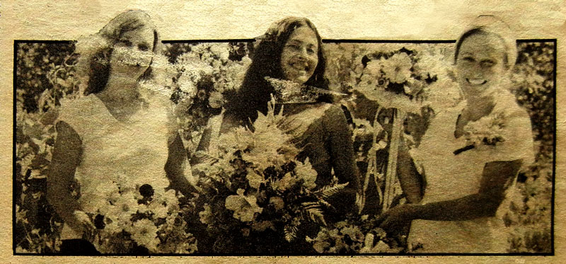 the flower ladies, Nancy Lingemann (right)