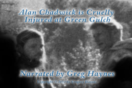 Alan Chadwick is injured at Green Gulch