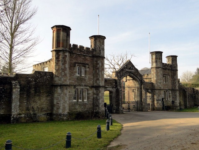 Entrance lodges, Pudleston Court, Herefordshire